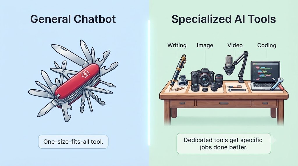 AI tools for different tasks
