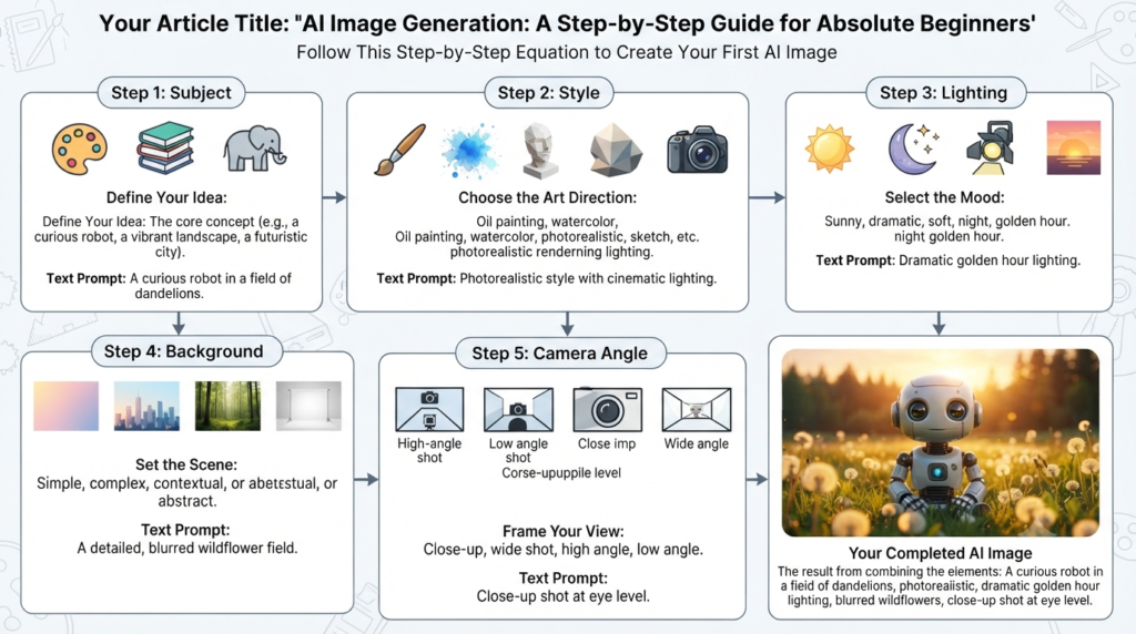 Example of an effective AI image prompt