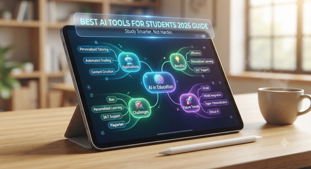 AI mind map for study organization