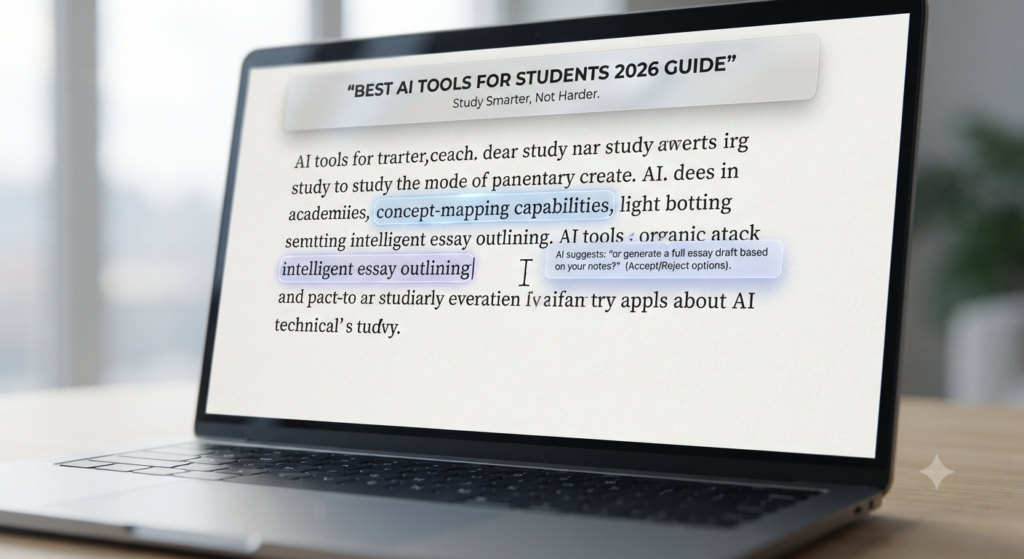 AI writing and editing assistance