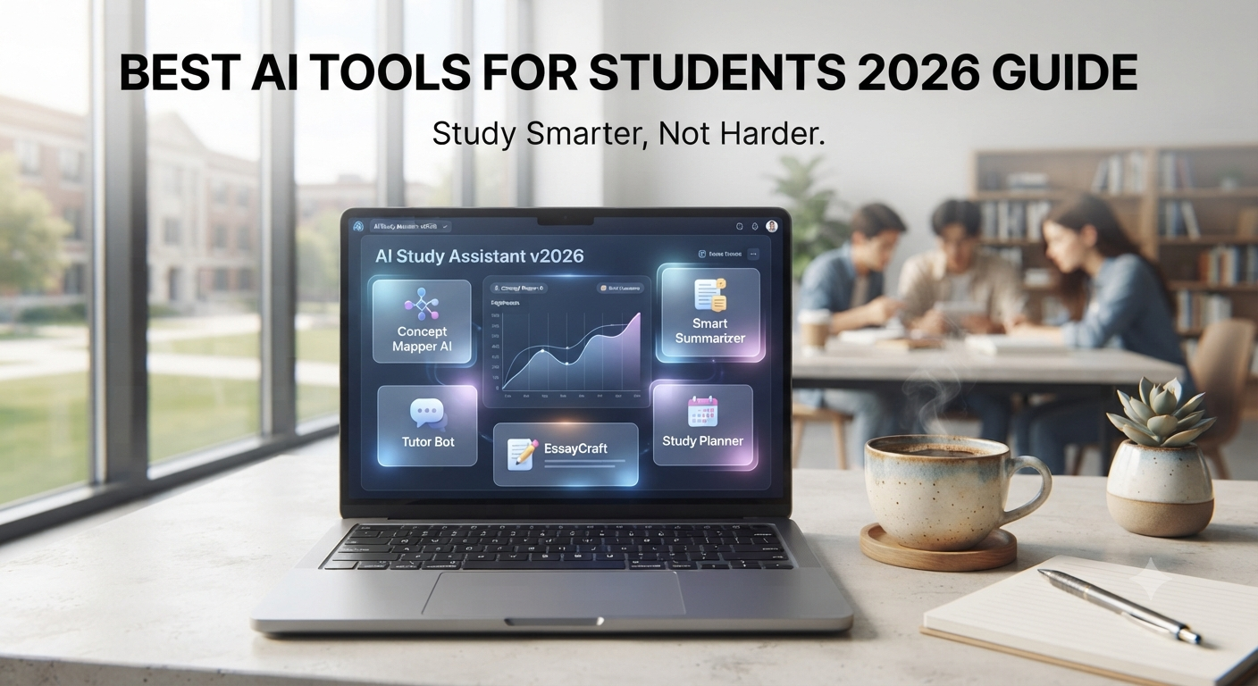 Best AI Tools for Students 2026 Guide: Study Smarter, Not Harder