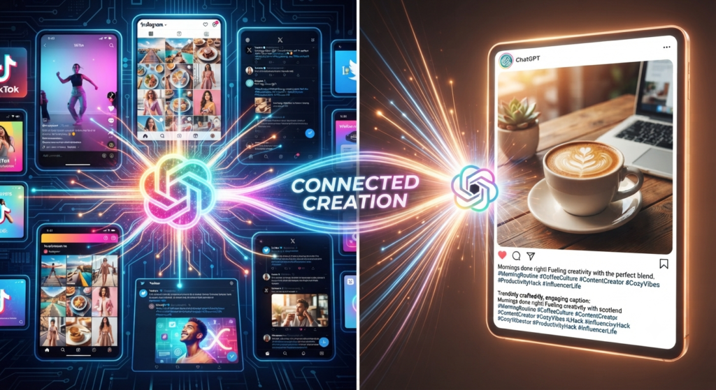 ChatGPT social media prompts