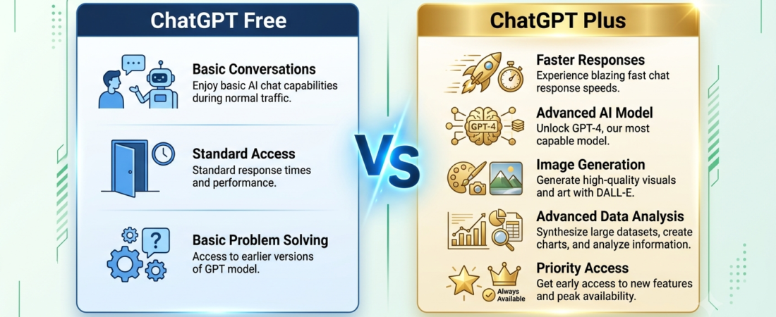 ChatGPT Free vs Plus: Should You Pay for the Plus Version?