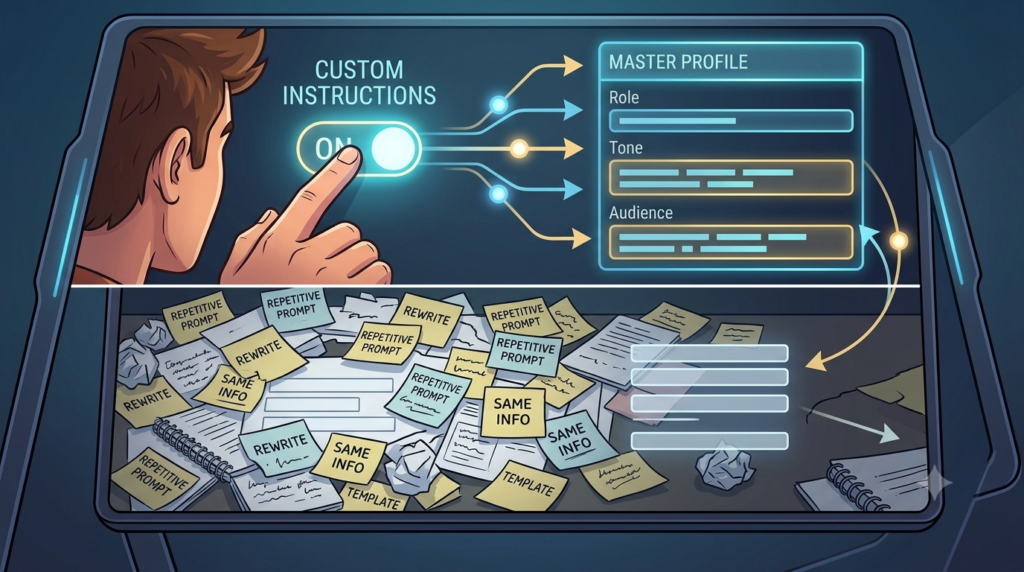 AI custom instructions