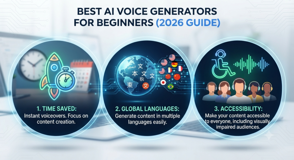 Benefits of AI voice tools