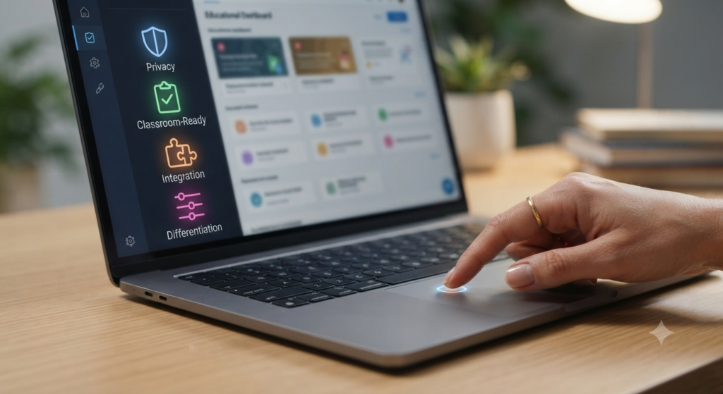 Teacher using AI tools