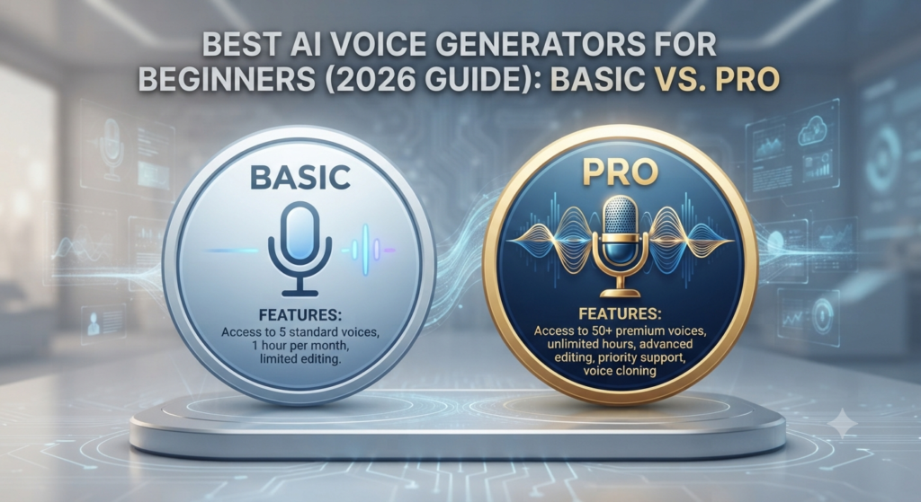 Choosing an AI voice generator