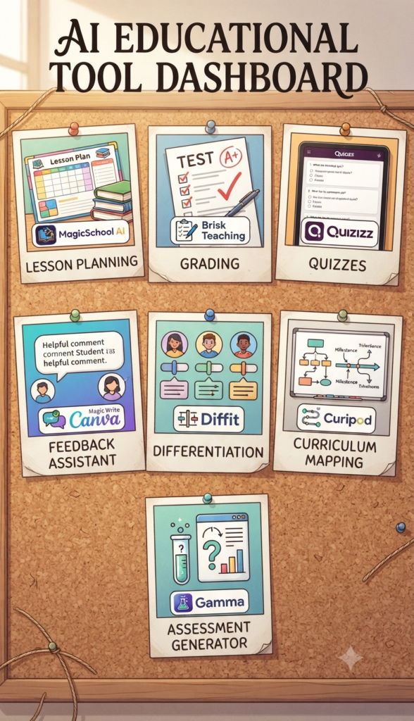 AI tools for classroom tasks