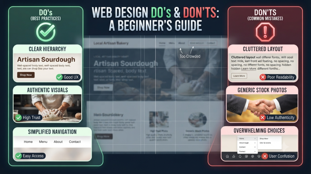Tips for creating a website with AI